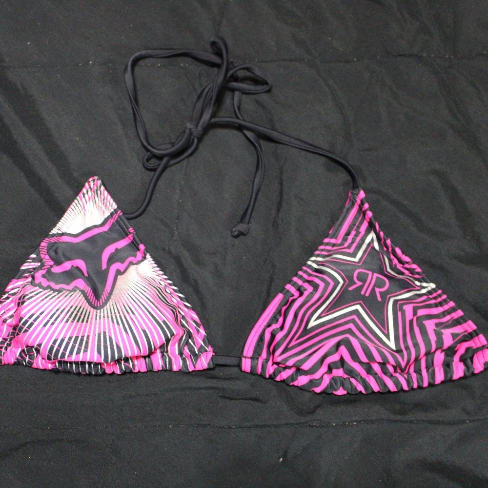 Fox and Rock Star bathing suit top